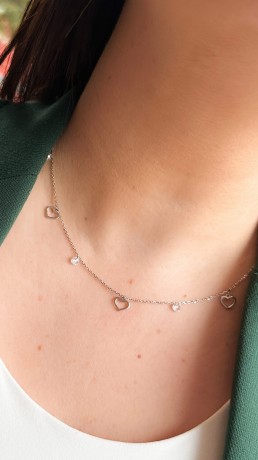 Przejdź do produktu Naszyjnik srebrny VERONA II