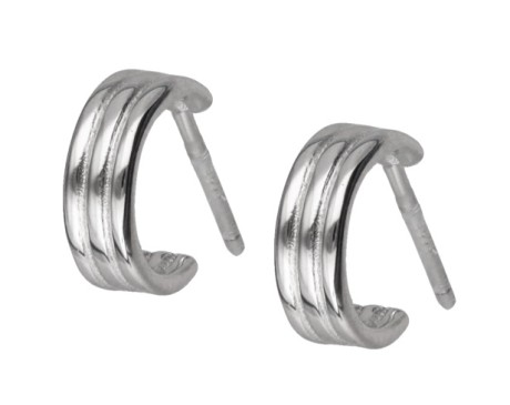 Przejdź do produktu Kolczyki srebrne koła LOVIE