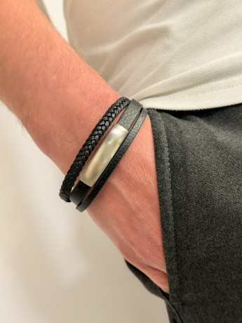 Przejdź do produktu Bransoletka męska STAL
