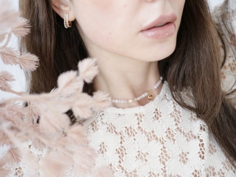 Przejdź do produktu Naszyjnik z kamieni naturalnych z sercem RUMI