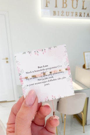 Przejdź do produktu Bransoletka Pure Love - przedsprzedaż