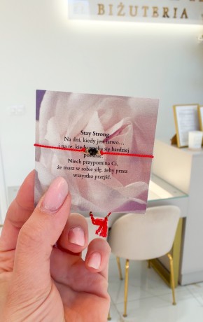 Przejdź do produktu Bransoletka Stay Strong - przedsprzedaż