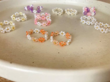 Przejdź do produktu Pierścionek BLOOM WITH LOVE (rozmiar MINI) - przedsprzedaż