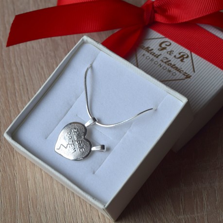 Przejdź do produktu Srebrne serce do przełamania